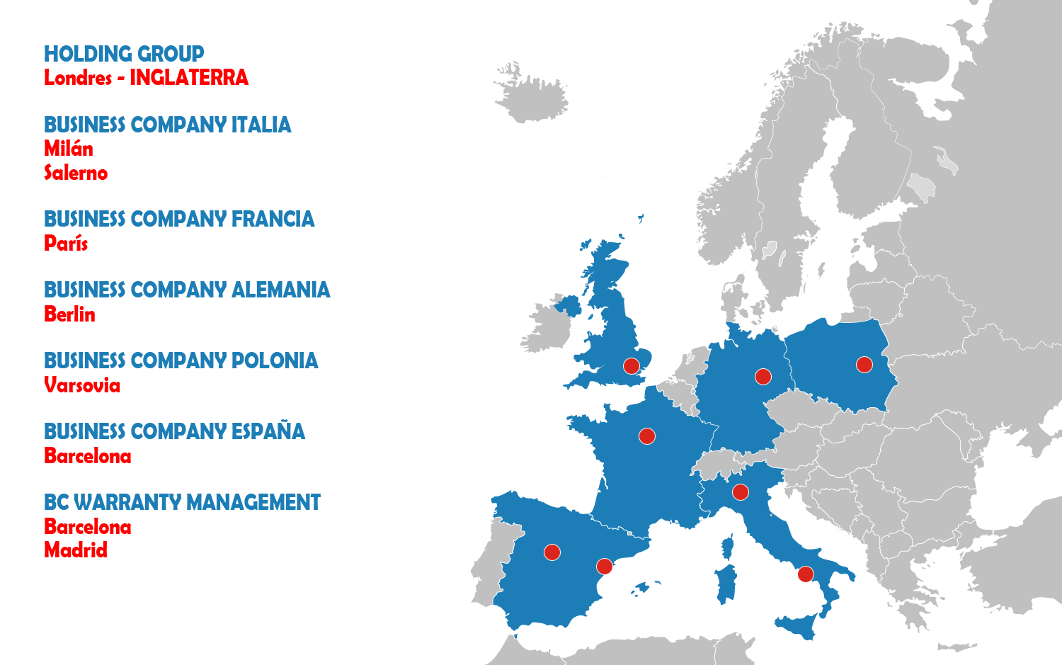 MappaEuropaES